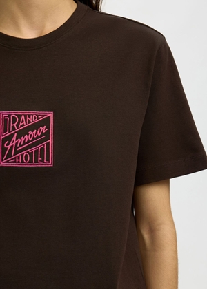 Relaxed Brook ss Hotel Amour tee Delicioso Selected Femme